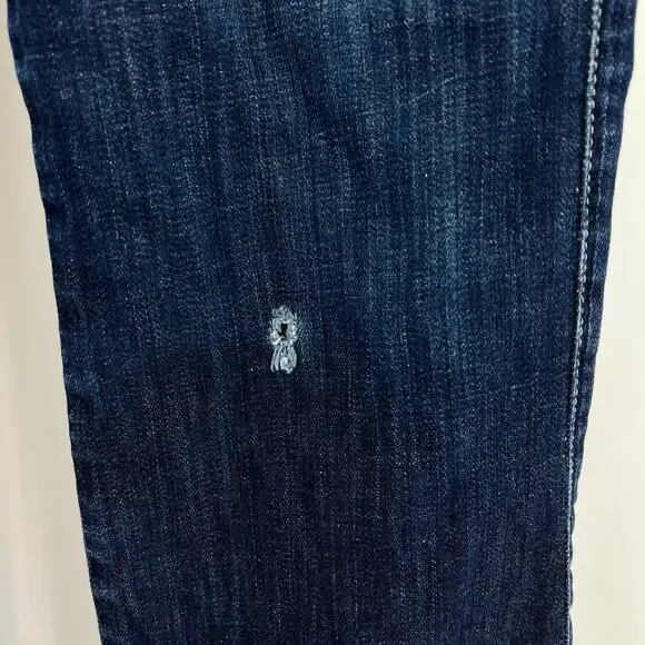 Joe's (27) (28x32) Regular Muse Bootcut Mid Rise Blue Perry Dark Wash Jeans - Picture 9 of 11
